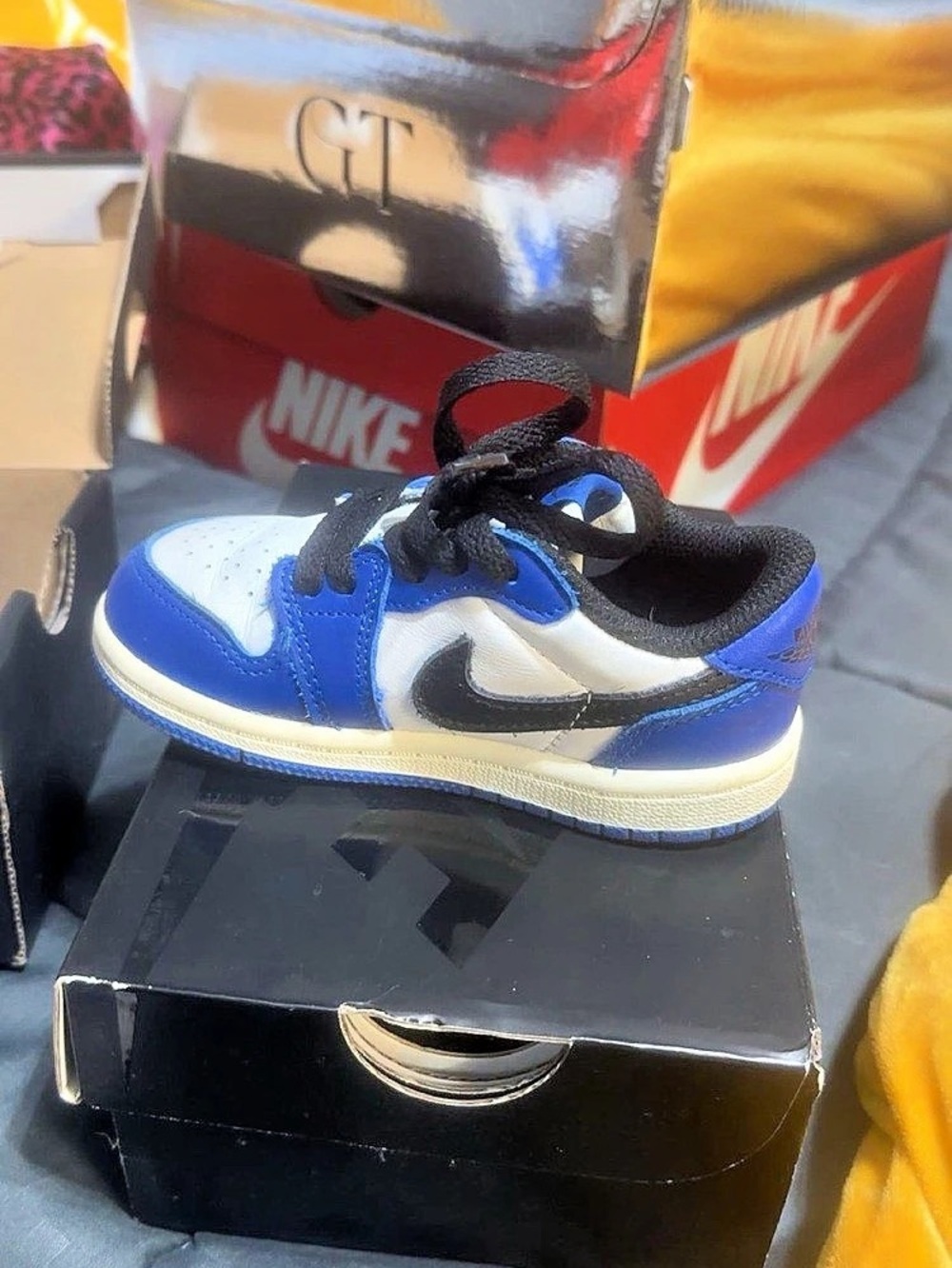 Nike Blue & White Sneakers Like New